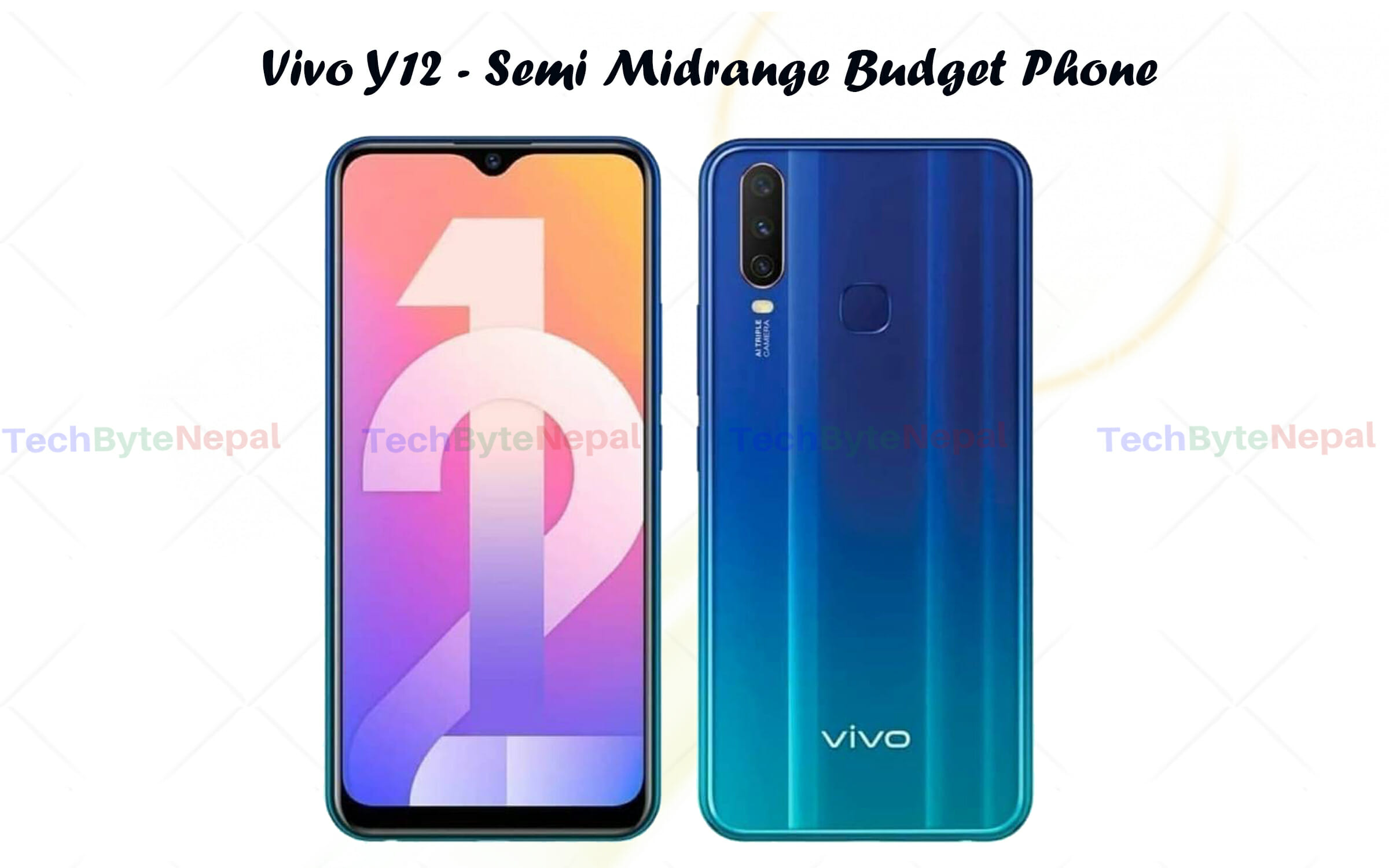 Vivo Y12 FHD+ Display