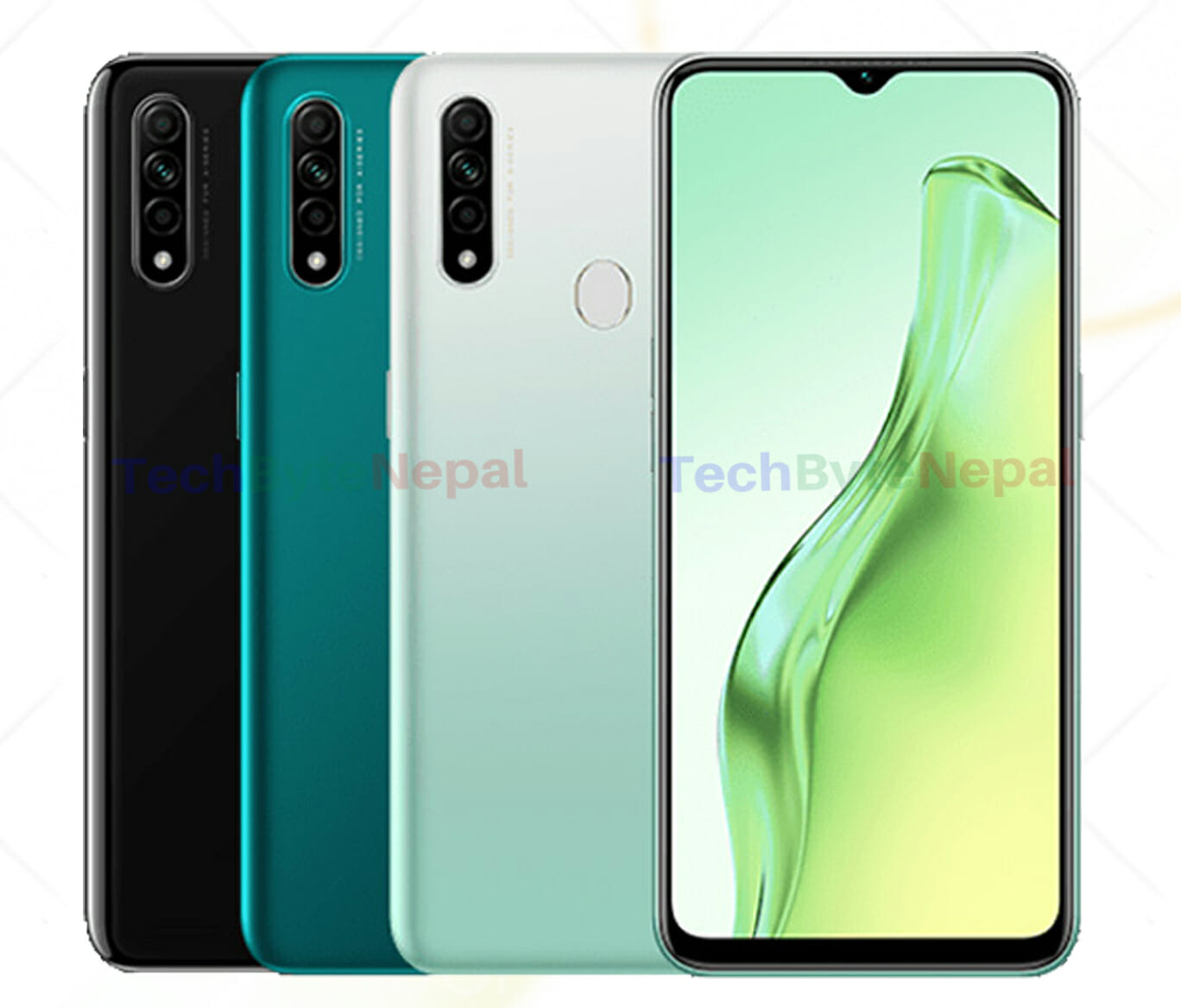 Oppo A31 3D curved design
